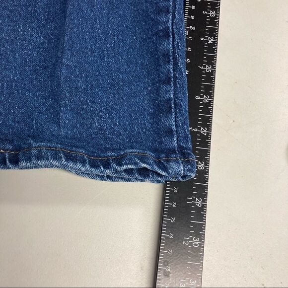 RIDERS Women’s Dark Wash jeans Size 16Petite Rise 13” Inseam 28.5 - Picture 8 of 8